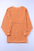 Ribbed Corduroy Oversized Sweatshirt